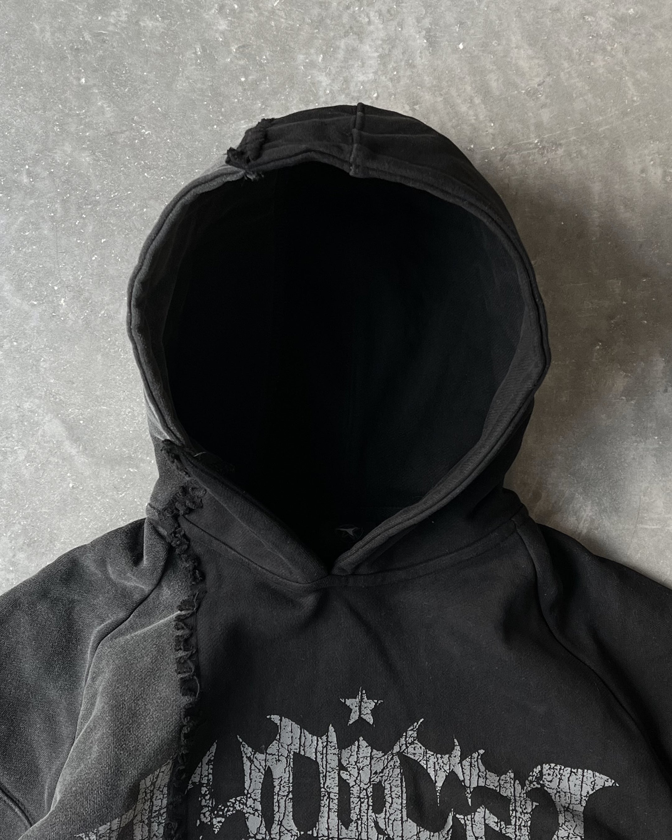 SPLIT PULLOVER (NOIR/COAL)-IYAMIUIO