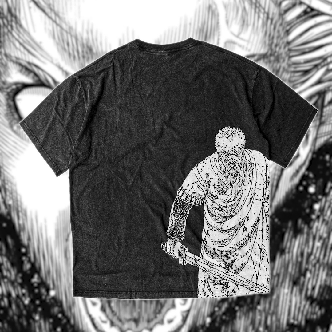 Vinland saga Vintage Tee v2-IYAMIUIO