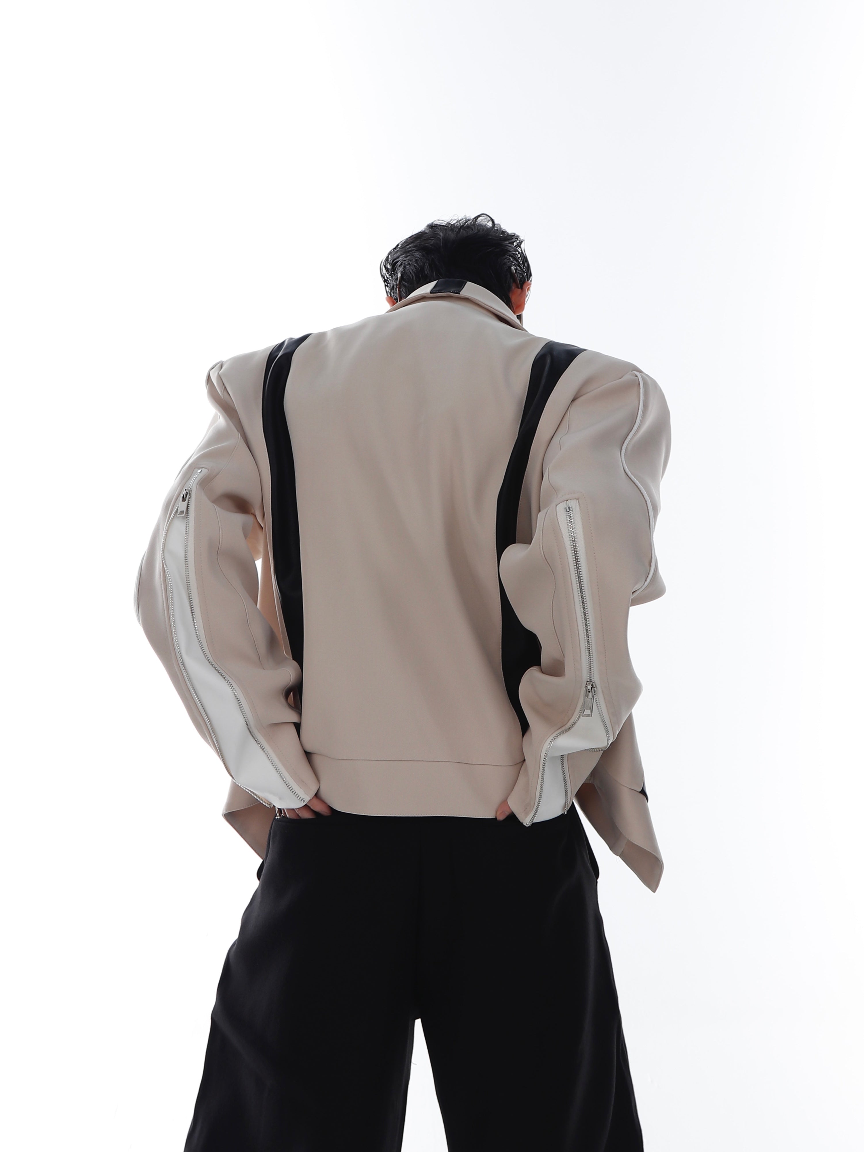 【23s Feb.】Double Layer Zip Jacket-IYAMIUIO