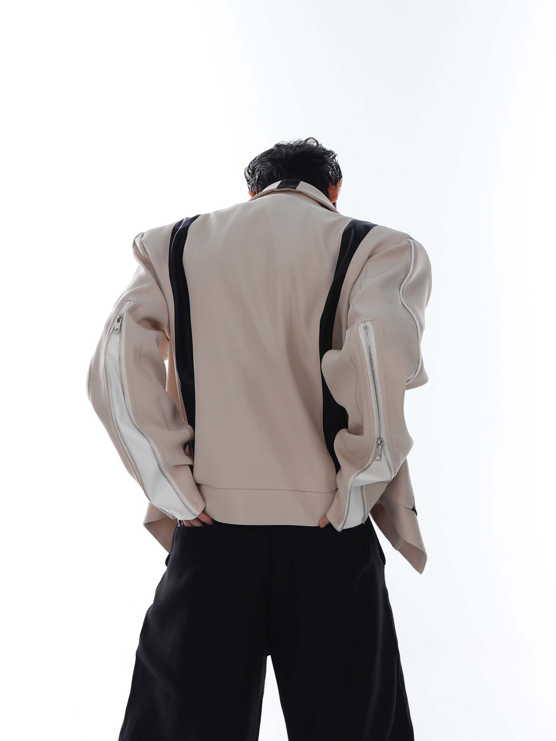 【23s Feb.】Double Layer Zip Jacket-IYAMIUIO