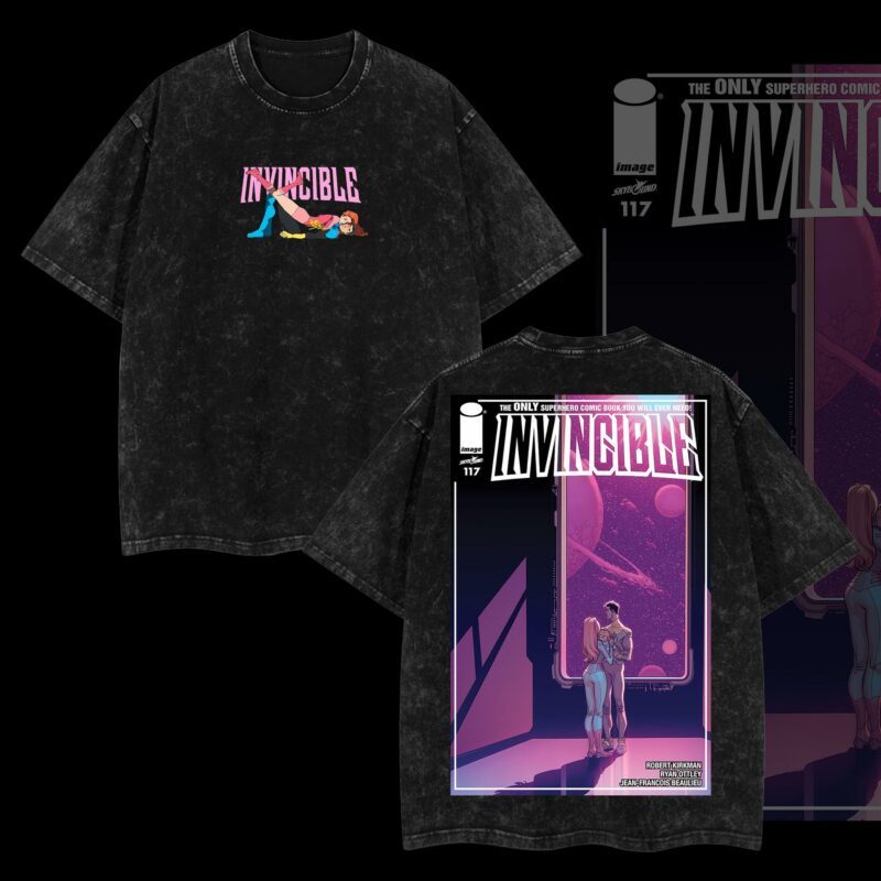 Love Pink Invincible Washed Tee