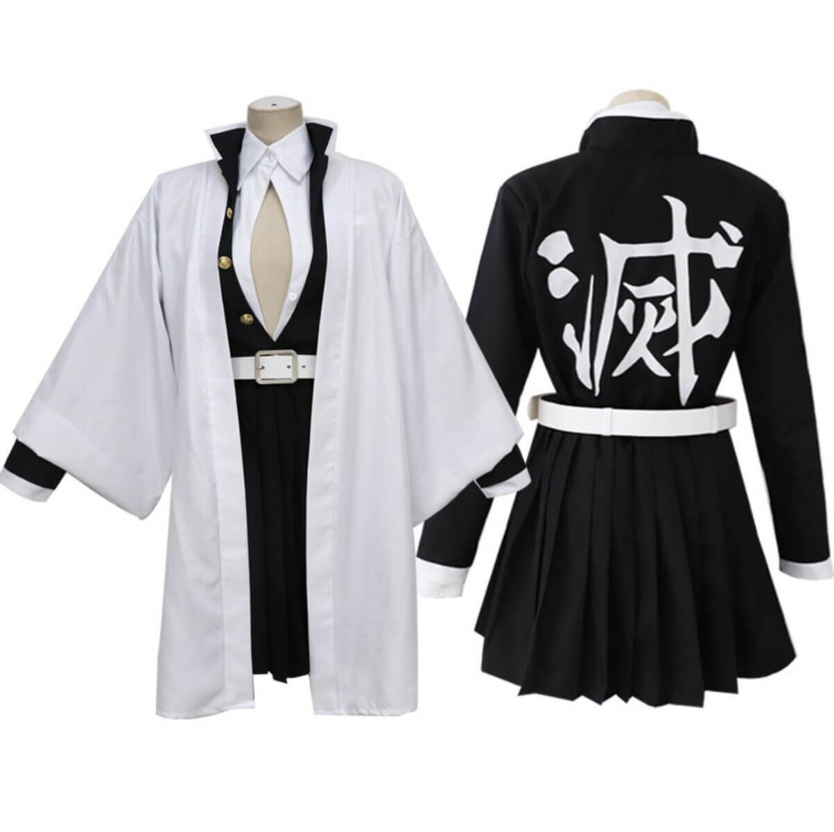 Demon Cosplay Costumes Mitsuri Kanroji Cosplay Set-IYAMIUIO