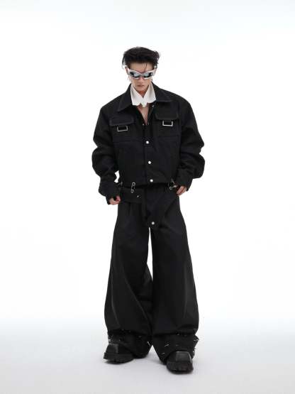 【24s Oct.】Mesh Design Casual Lapel Jacket-IYAMIUIO