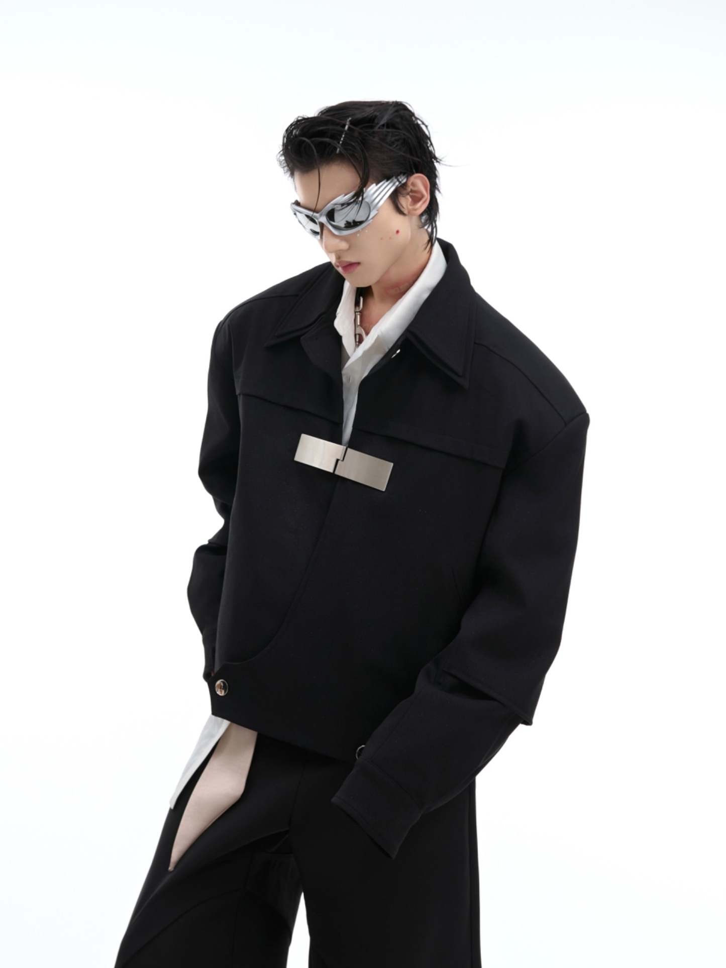 【24s Oct.】Double-Layer Collar Jacket-IYAMIUIO
