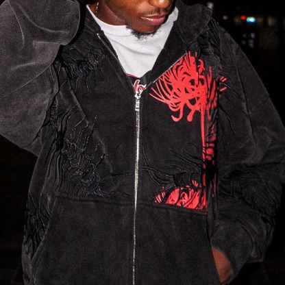 Tokyo ghoul  Zip Up Hoodie