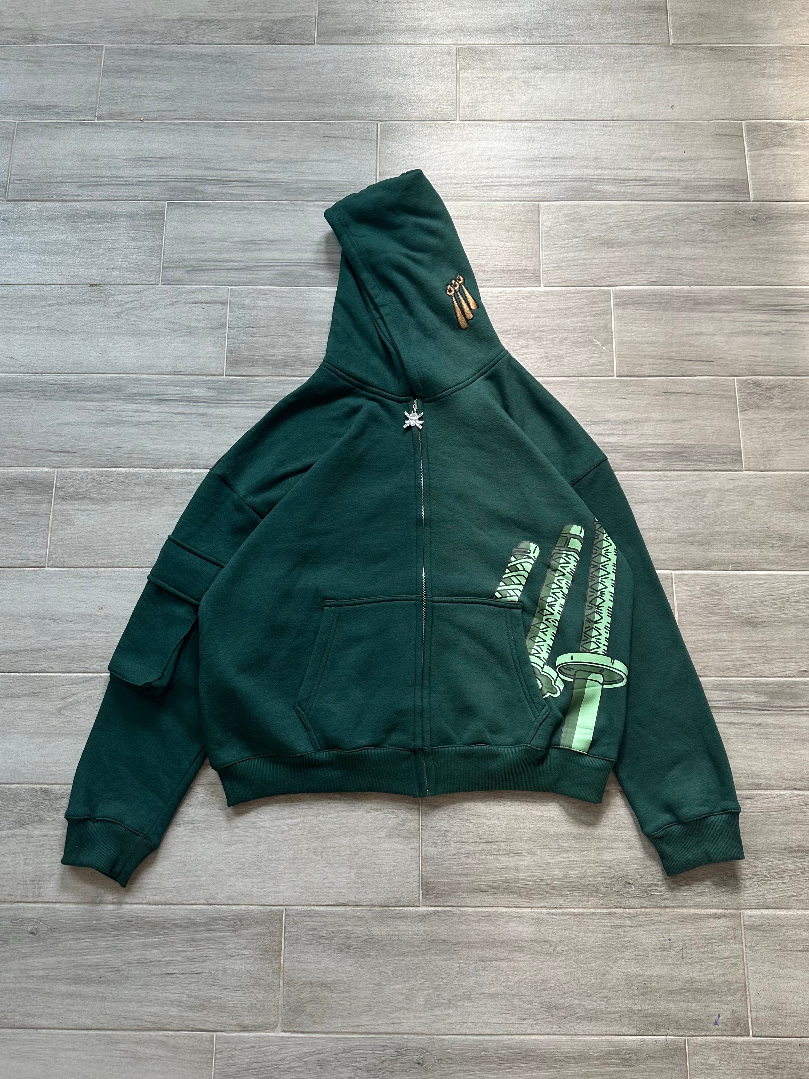 ZORO ZIP-UP (OVERSIZED)-IYAMIUIO