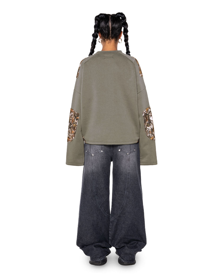 Camou Longsleeve Olive Forest-IYAMIUIO