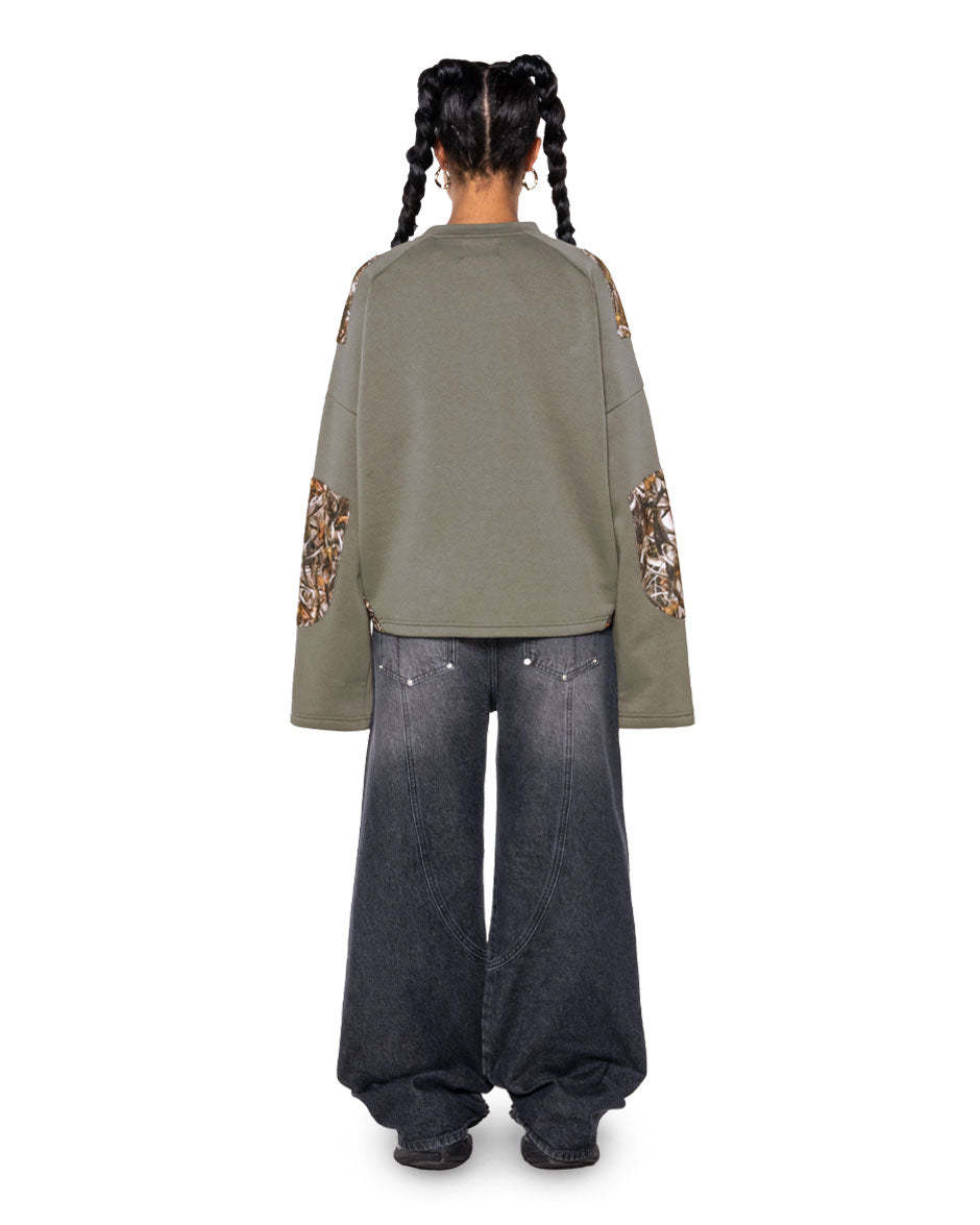 Camou Longsleeve Olive Forest-IYAMIUIO