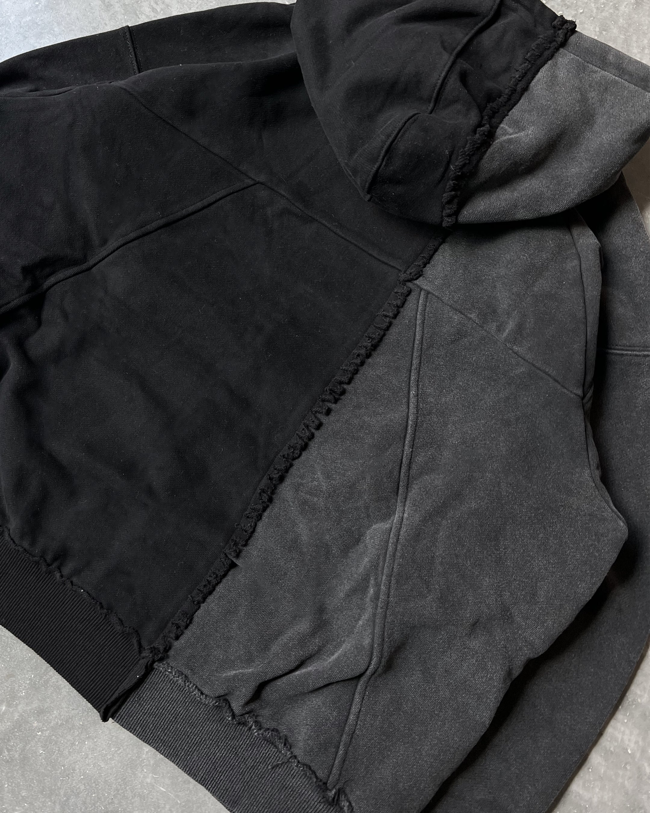 SPLIT PULLOVER (NOIR/COAL)-IYAMIUIO
