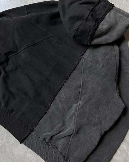 SPLIT PULLOVER (NOIR/COAL)-IYAMIUIO