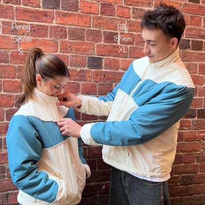 Cloud Bomb Reversible Fleece-IYAMIUIO