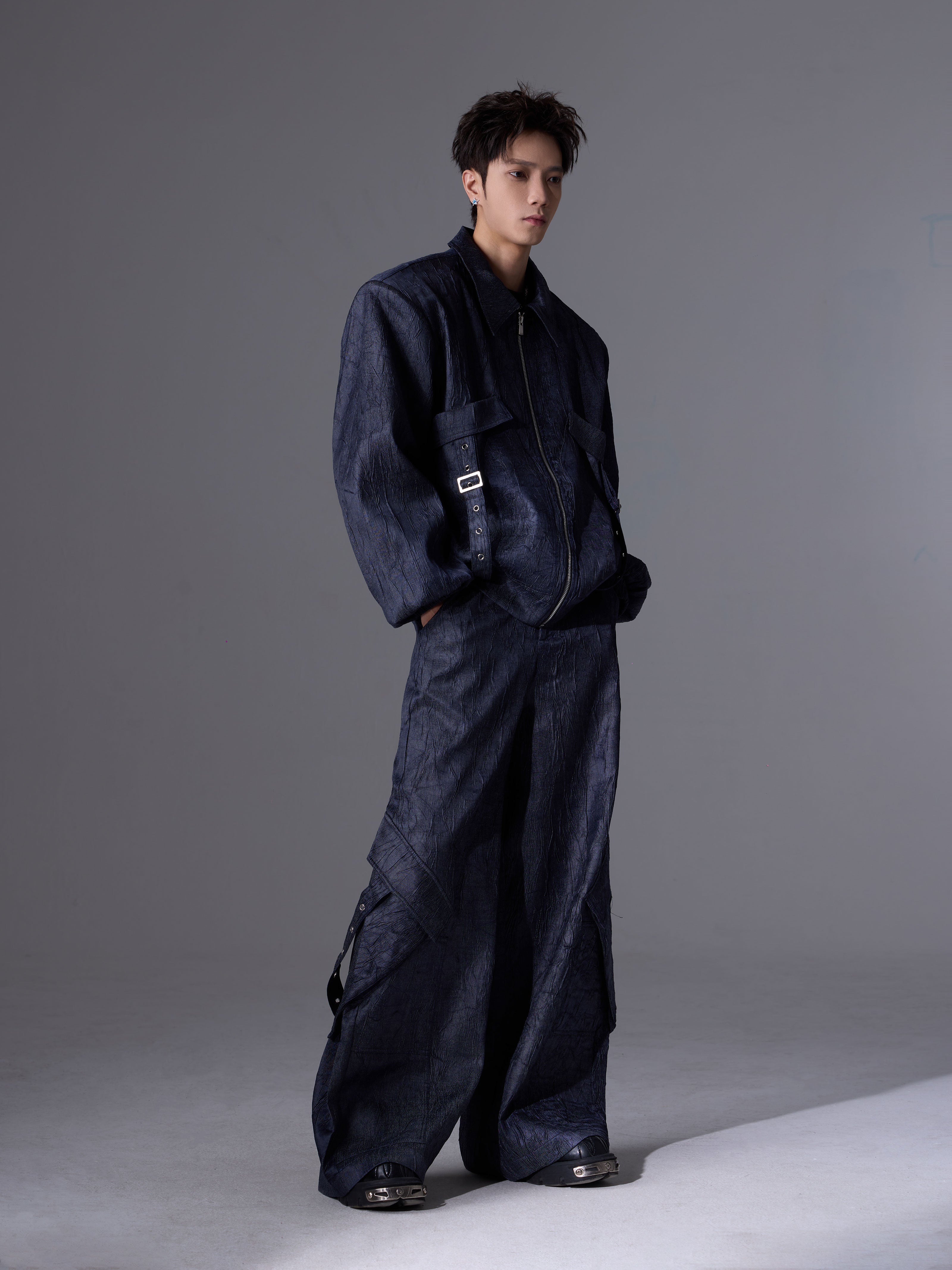 【24s April.】3D Textured Ribbon Jacket-IYAMIUIO