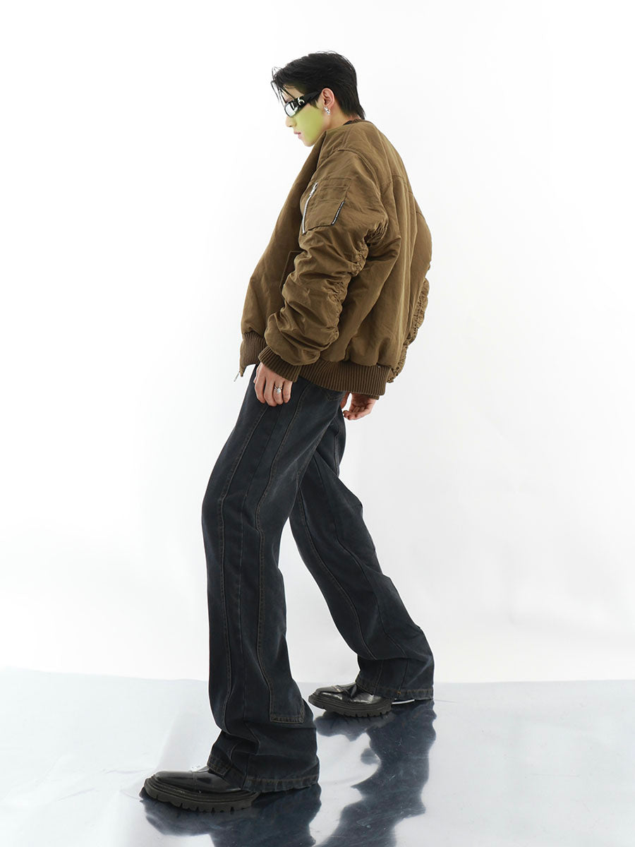 Cotton Jacket Tops-IYAMIUIO