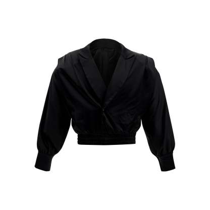 【24s Aug.】Glossy Large V-neck High-end Luxurious Shirt-IYAMIUIO