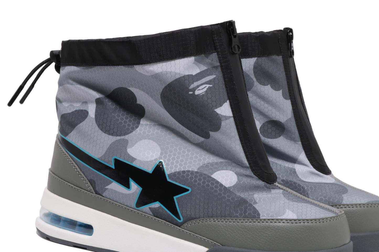 BAPE® HONEYCOMB CAMO ZIP ROAD STA MENS-IYAMIUIO