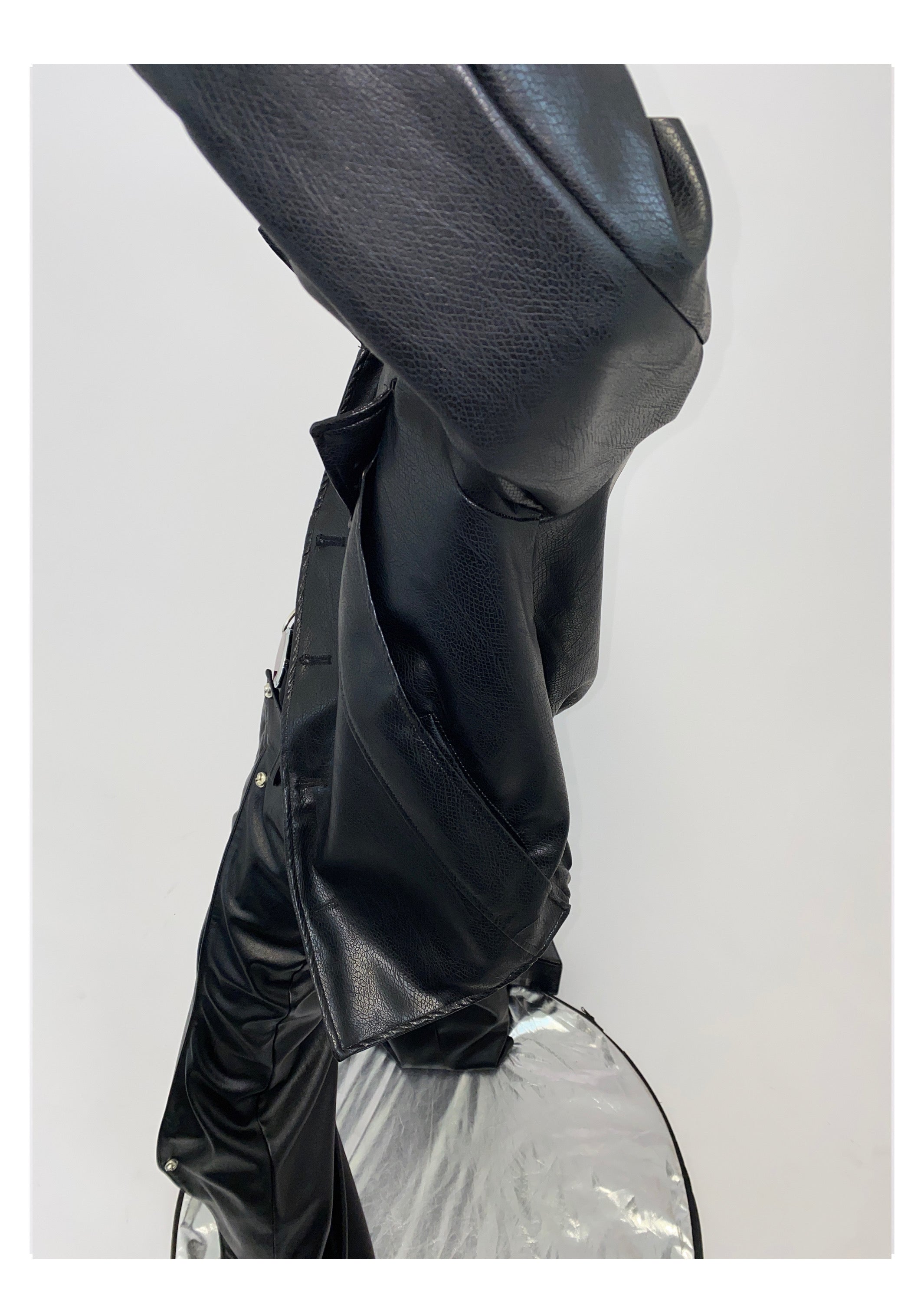 Short Jacket Motorcycle Jacket-IYAMIUIO