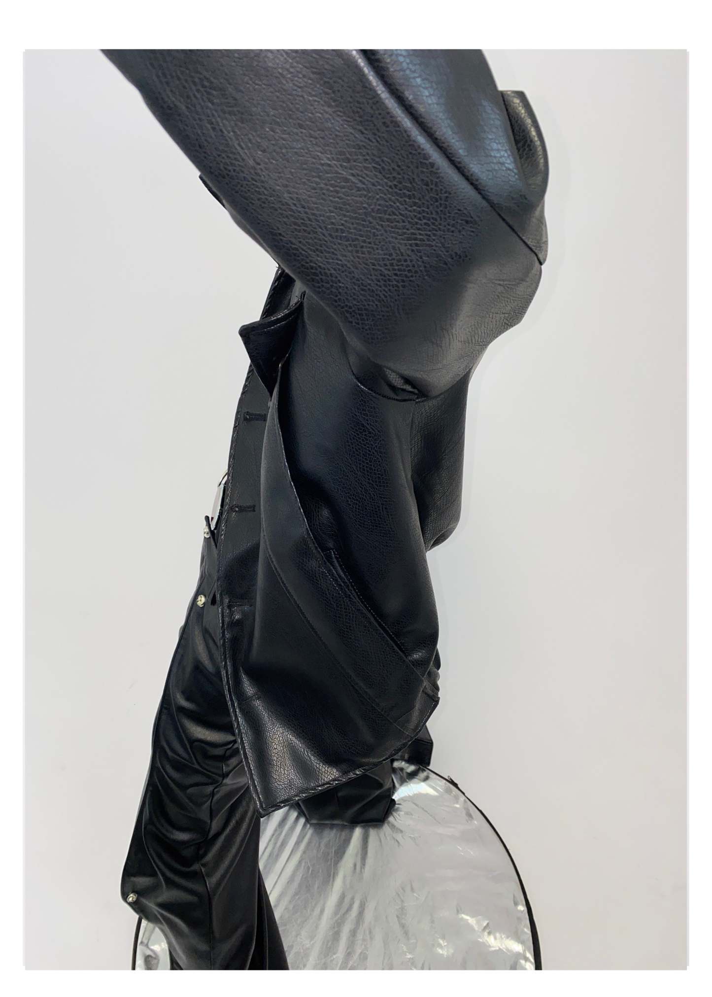 Short Jacket Motorcycle Jacket-IYAMIUIO