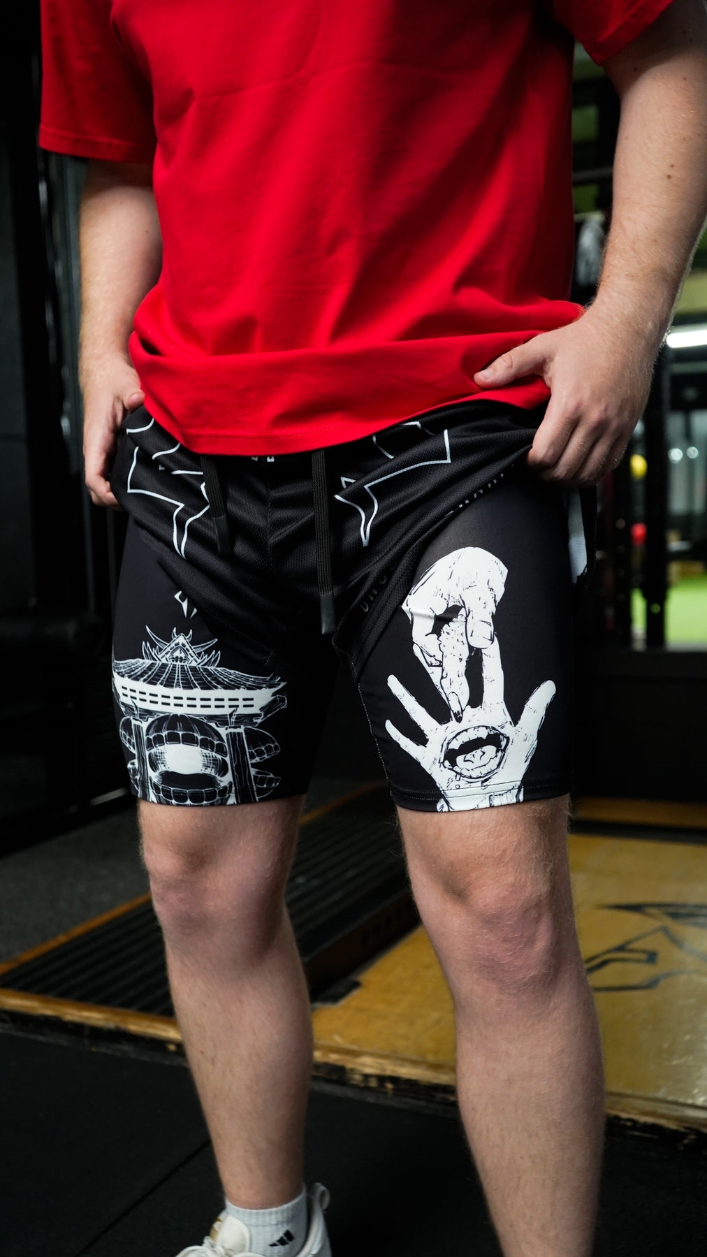 Unconquerable Curse Performance Shorts - JJK-IYAMIUIO