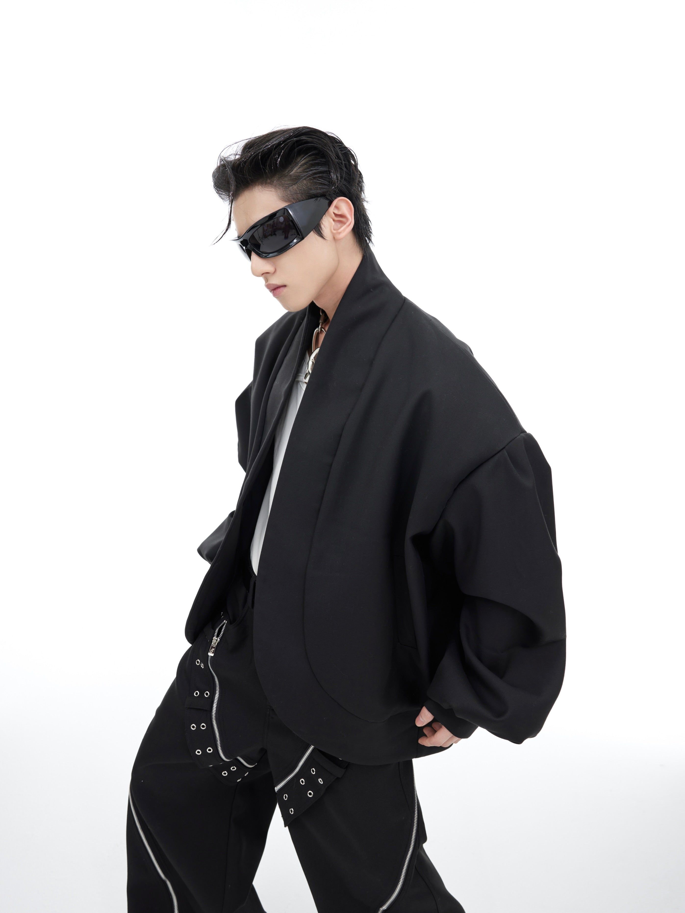 【24s February.】Curved Scimitar Sleeve Jacket-IYAMIUIO