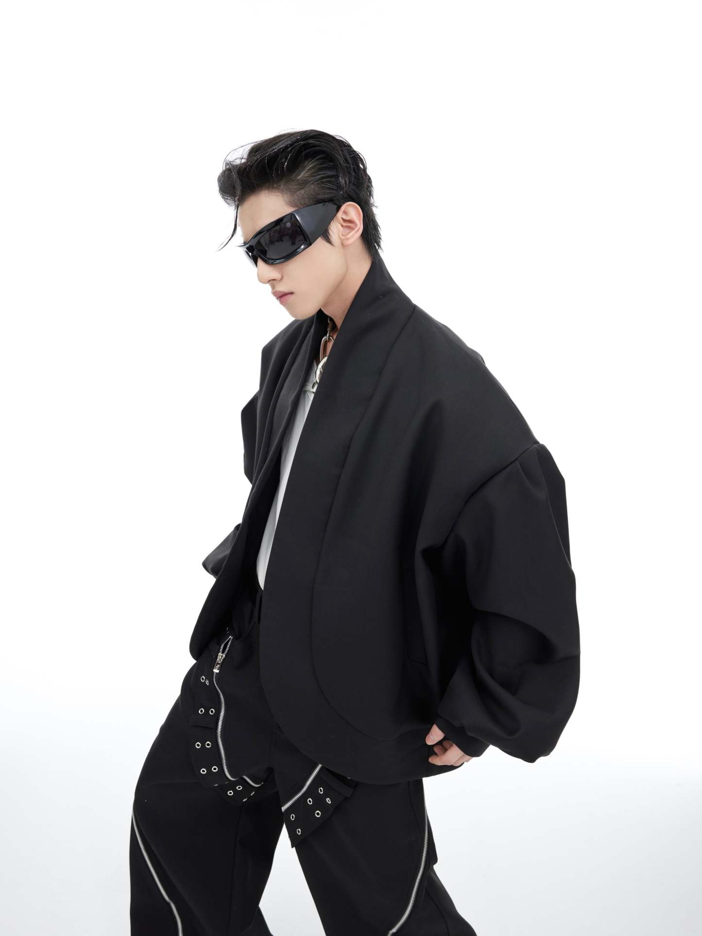 【24s February.】Curved Scimitar Sleeve Jacket-IYAMIUIO