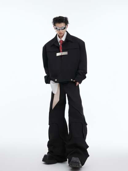 【24s Oct.】Double-Layer Collar Jacket-IYAMIUIO