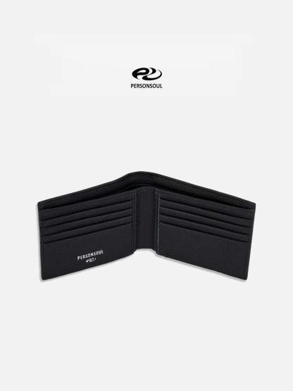 Personsoul Yuan Symbol Sheepskin Wallet-IYAMIUIO