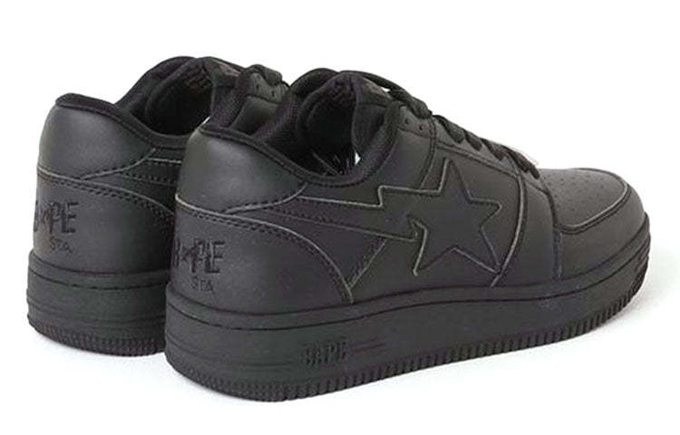 A BATHING APE Bape Sta Low M2 'Black' 1F70-191-006BLK-IYAMIUIO