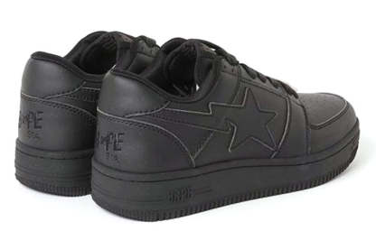 A BATHING APE Bape Sta Low M2 'Black' 1F70-191-006BLK-IYAMIUIO