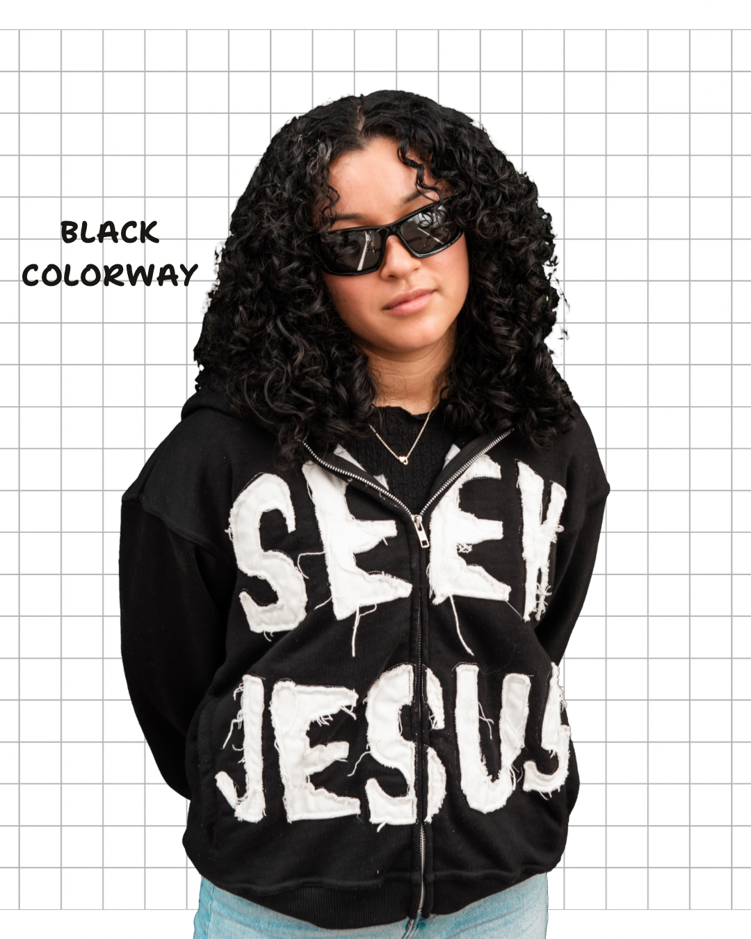 Seek Jesus (Black)-IYAMIUIO