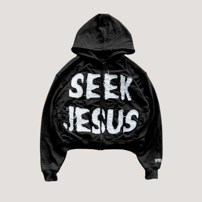 Seek Jesus (Black)-IYAMIUIO