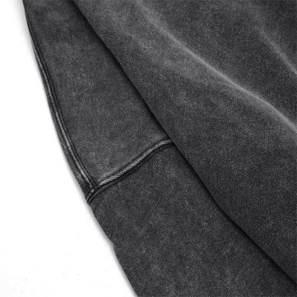 Grinning Faded Hoodie-IYAMIUIO