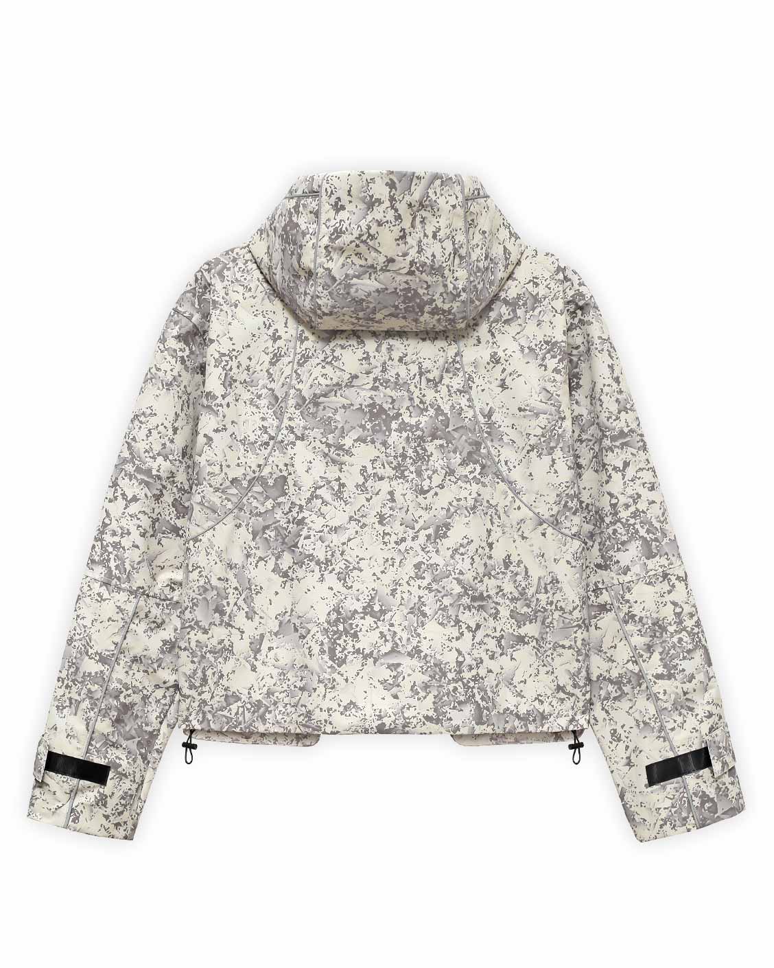 Tech Jacket Beige Camou-IYAMIUIO