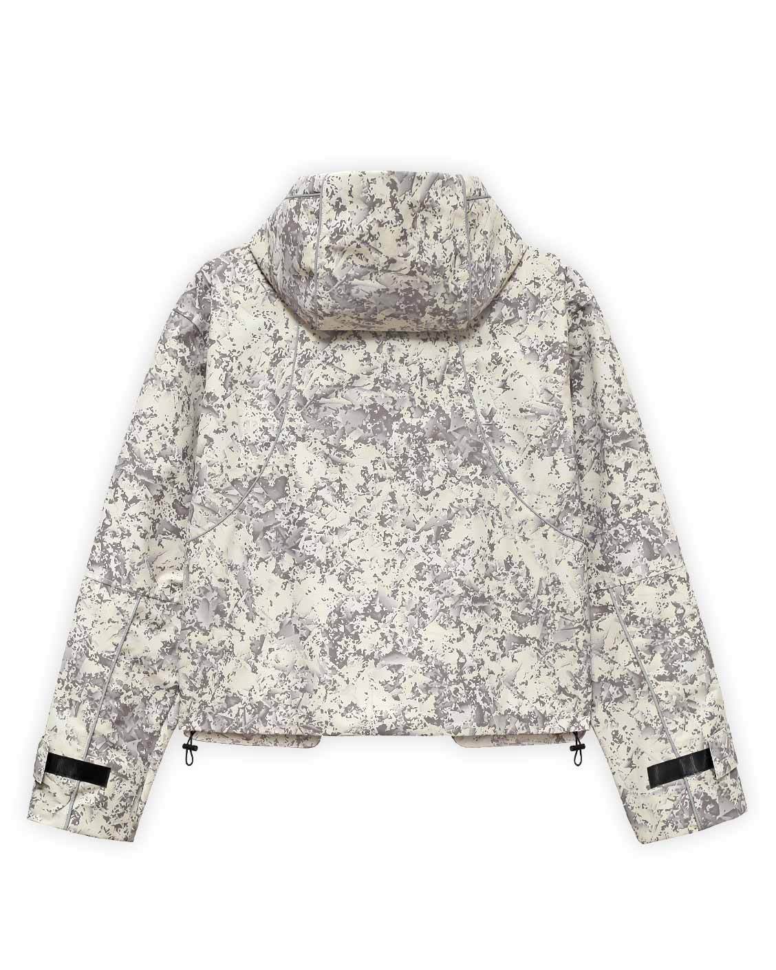 Tech Jacket Beige Camou-IYAMIUIO