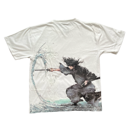 Vagabond White T-Shirt-IYAMIUIO