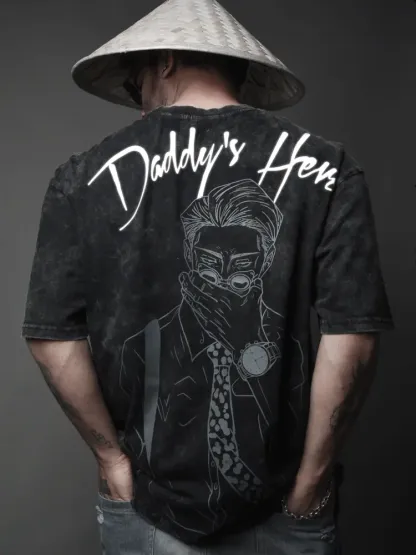 Daddy’s Here/Overtime Tee-JJK-IYAMIUIO