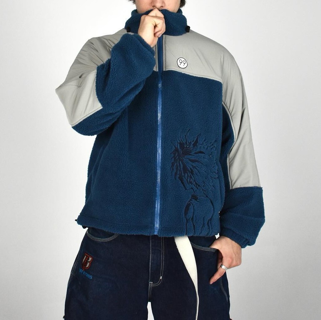 Killua Sherpa Fleece Jacket-HxH-IYAMIUIO
