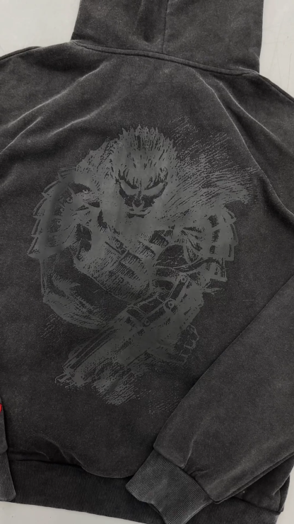 Guts Hoodie  - Berserk-IYAMIUIO