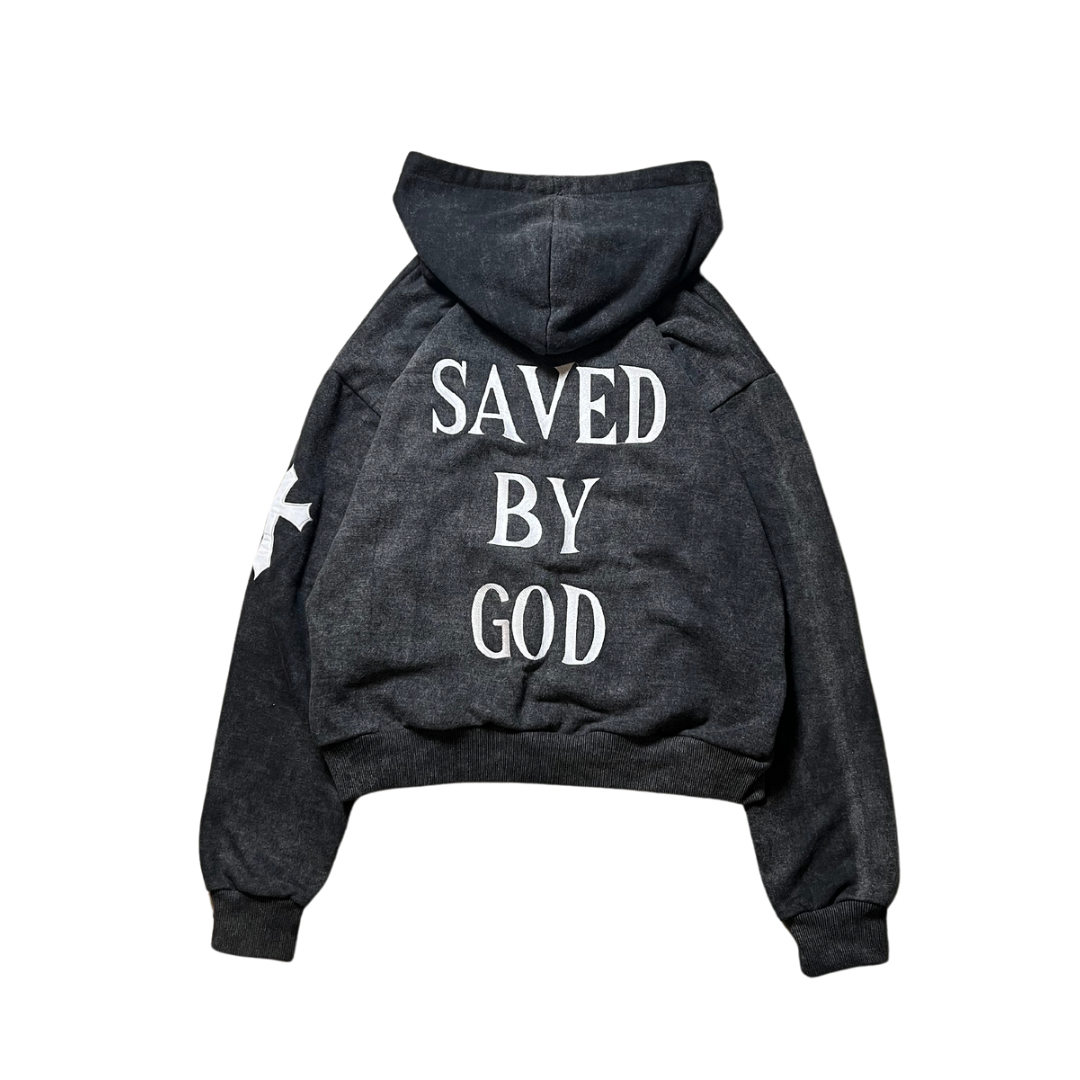 SAVED HOODIE (ASH)-IYAMIUIO