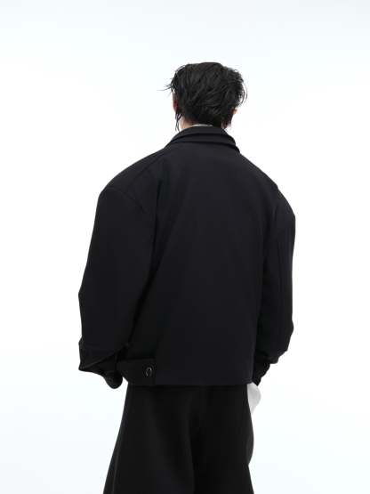 【24s Oct.】Double-Layer Collar Jacket-IYAMIUIO