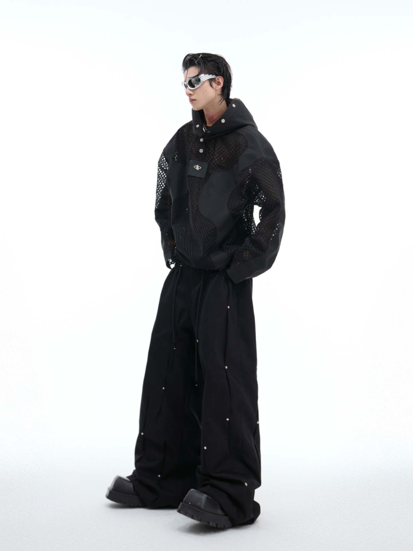 【24s Oct.】Punk Heavy Hollow Hoodie-IYAMIUIO