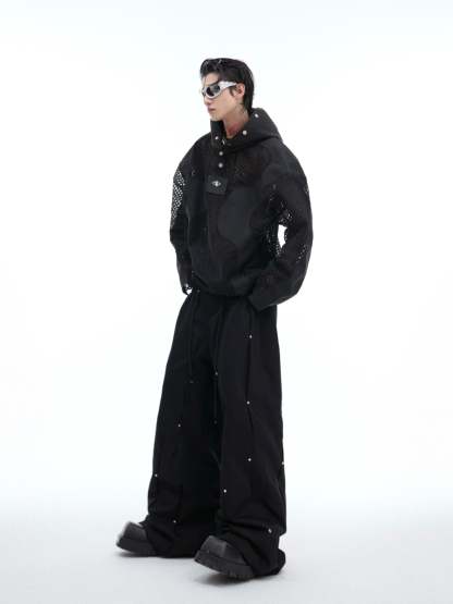 【24s Oct.】Punk Heavy Hollow Hoodie-IYAMIUIO