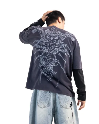 Blue Moon Long Sleeve-IYAMIUIO