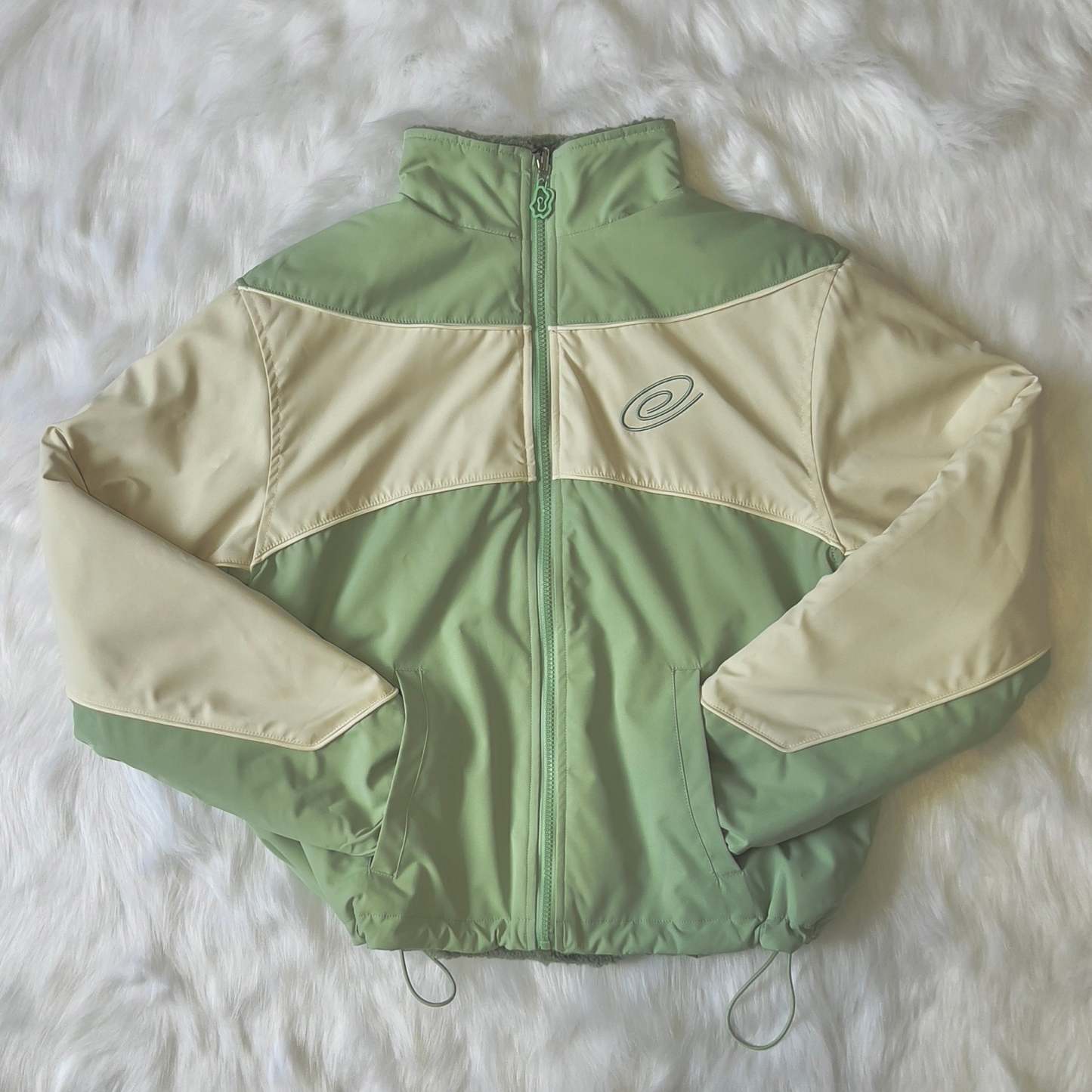 Matcha Reversible Fleece-IYAMIUIO