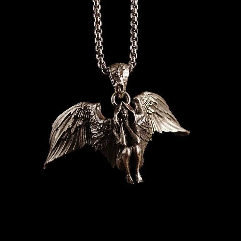 "Winged Bruxa Necklace"-IYAMIUIO