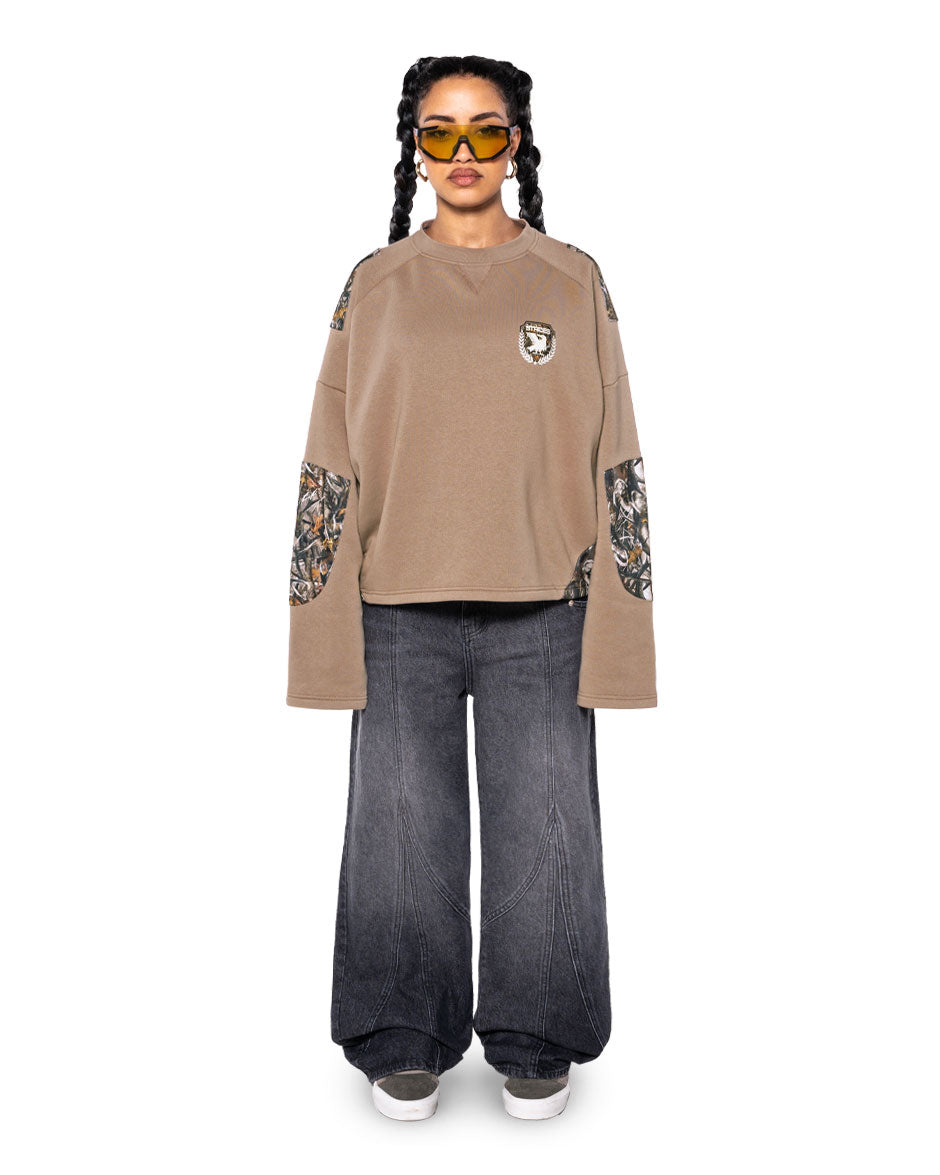 Camou Longsleeve Brown Forest-IYAMIUIO