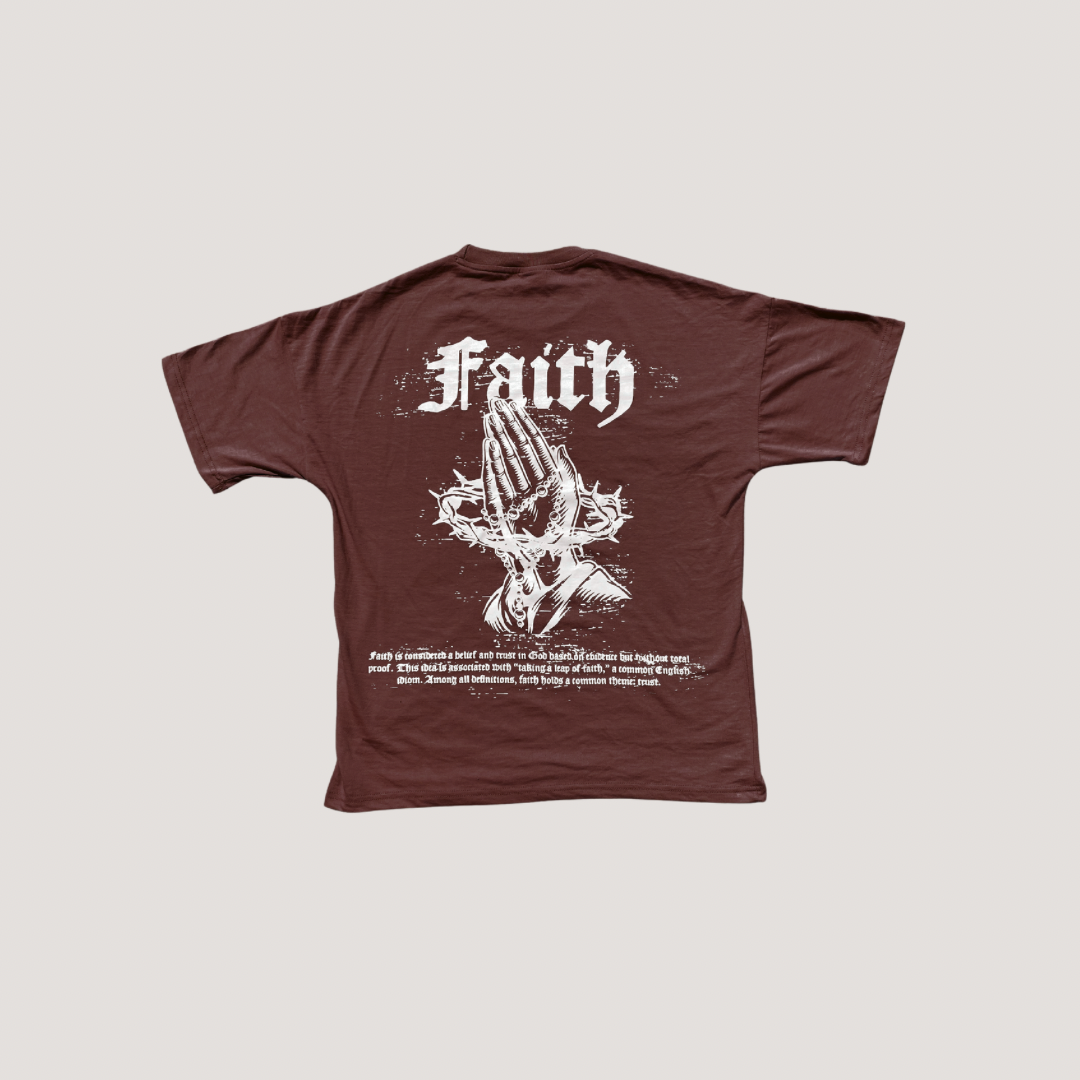 FAITH TEE (BROWN)-IYAMIUIO