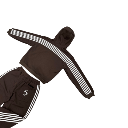 SPIKE HOODIE (BROWN)-IYAMIUIO