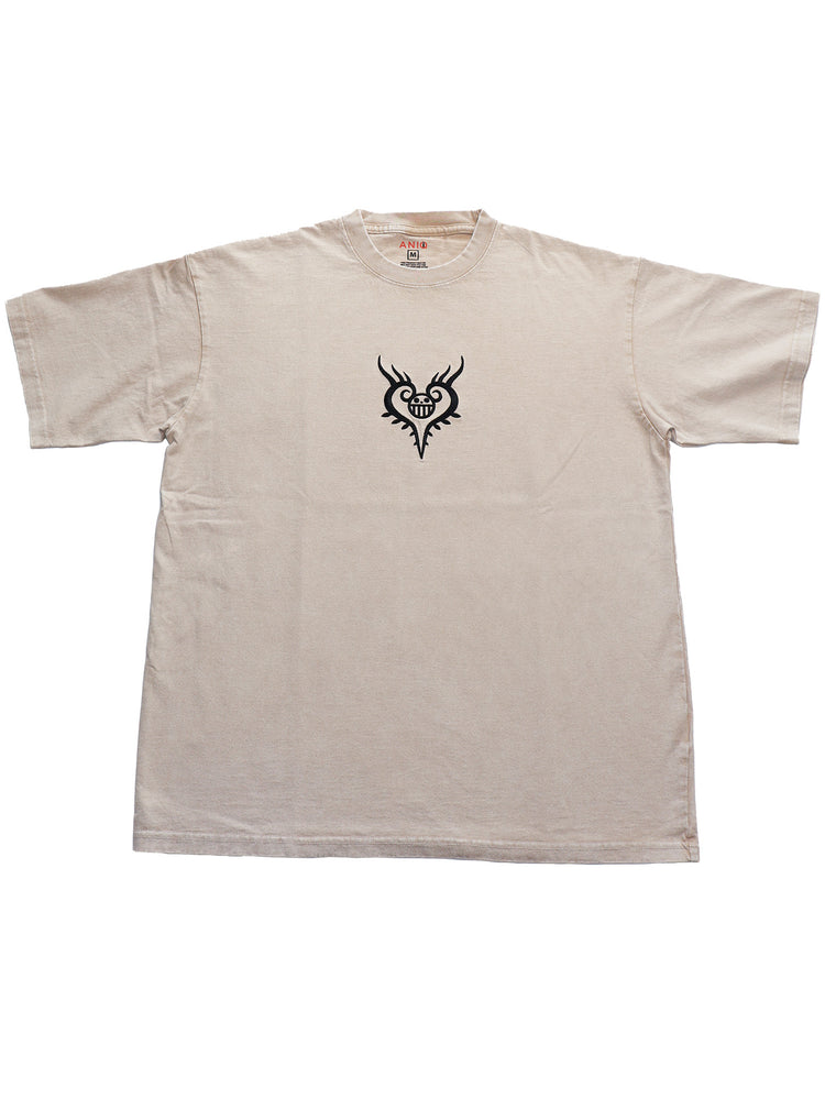 SURGEON OF DEATH EMBROIDERED ACID WASH TEE-O.P-IYAMIUIO