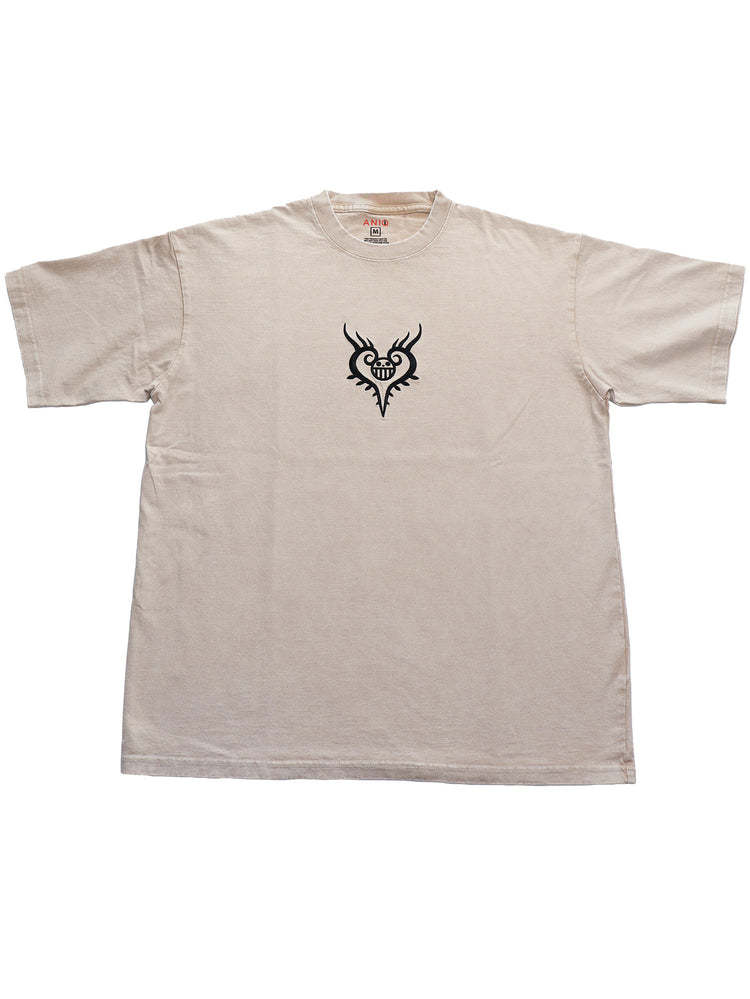 SURGEON OF DEATH EMBROIDERED ACID WASH TEE-O.P-IYAMIUIO