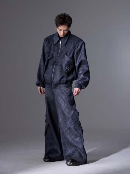 【24s April.】3D Textured Ribbon Jacket-IYAMIUIO